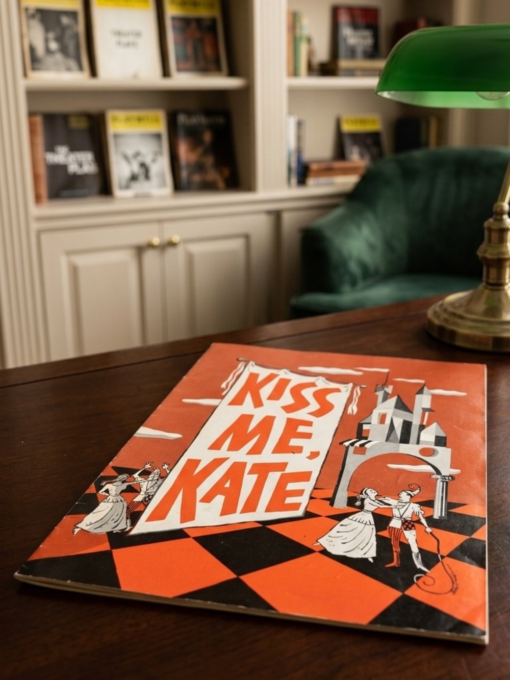 Vtg 1981 Kiss Me Kate Souvenir Playbook Robert Goulet Summer Stock Theater Tour